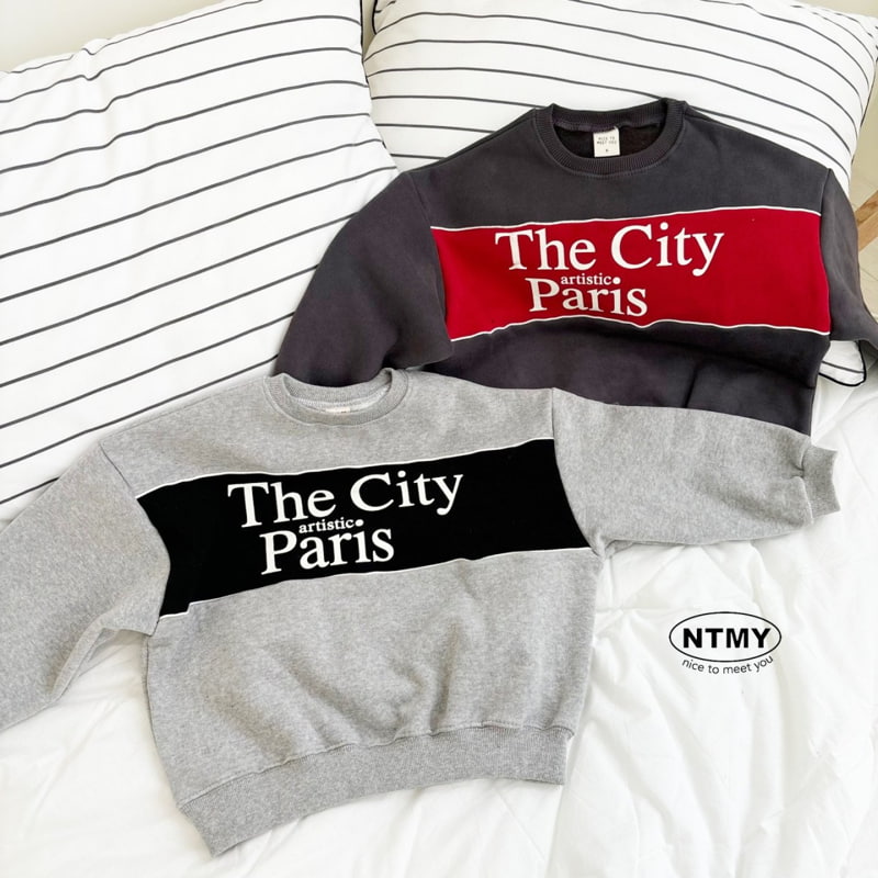 Nice To Meet You - Korean Children Fashion - #minifashionista - City Cut Sweatshirt - 2