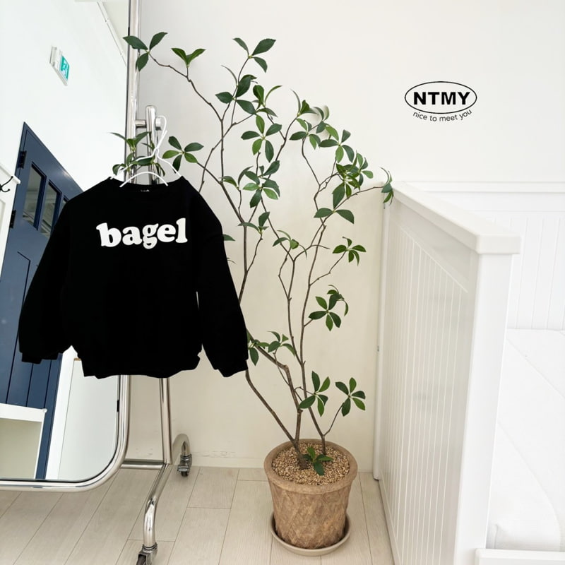 Nice To Meet You - Korean Children Fashion - #minifashionista - Bagel Sweatshirt - 12