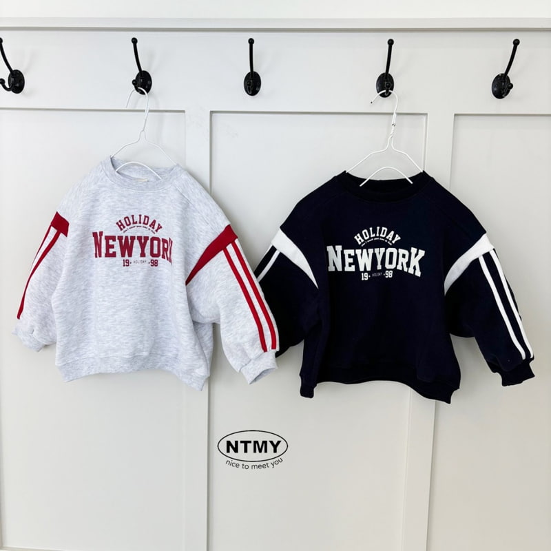 Nice To Meet You - Korean Children Fashion - #prettylittlegirls - New York Tape Sweatshirt - 11