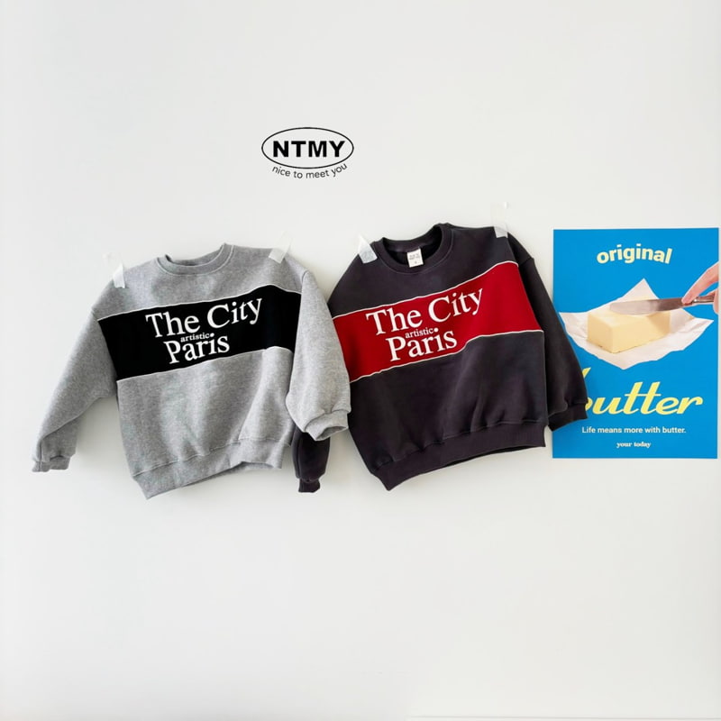 Nice To Meet You - Korean Children Fashion - #prettylittlegirls - City Cut Sweatshirt - 3