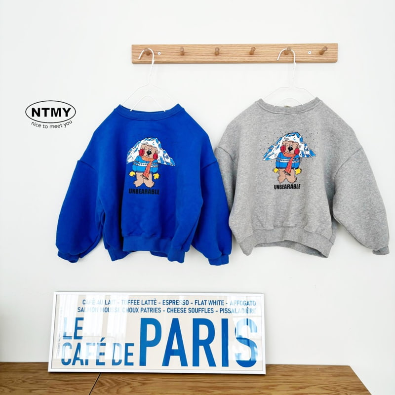 Nice To Meet You - Korean Children Fashion - #prettylittlegirls - Freeze Sweatshirt - 12