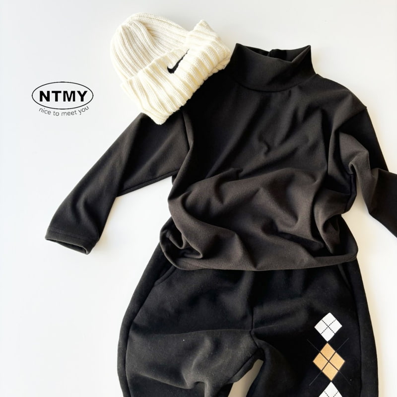 Nice To Meet You - Korean Children Fashion - #stylishchildhood - Mega Turtleneck - 11