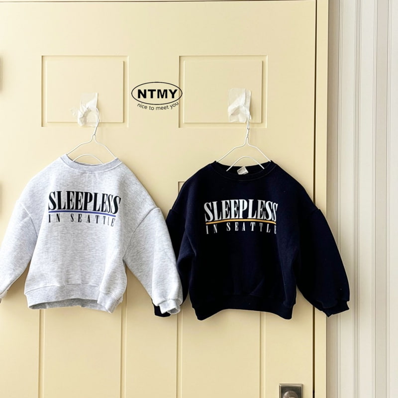 Nice To Meet You - Korean Children Fashion - #toddlerclothing - Sleep Sweatshirt - 11