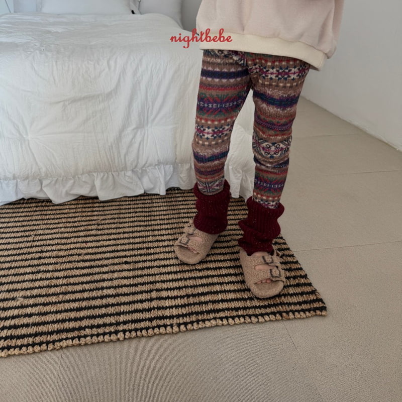 Night Bebe - Korean Children Fashion - #childofig - Tori Leggings - 5