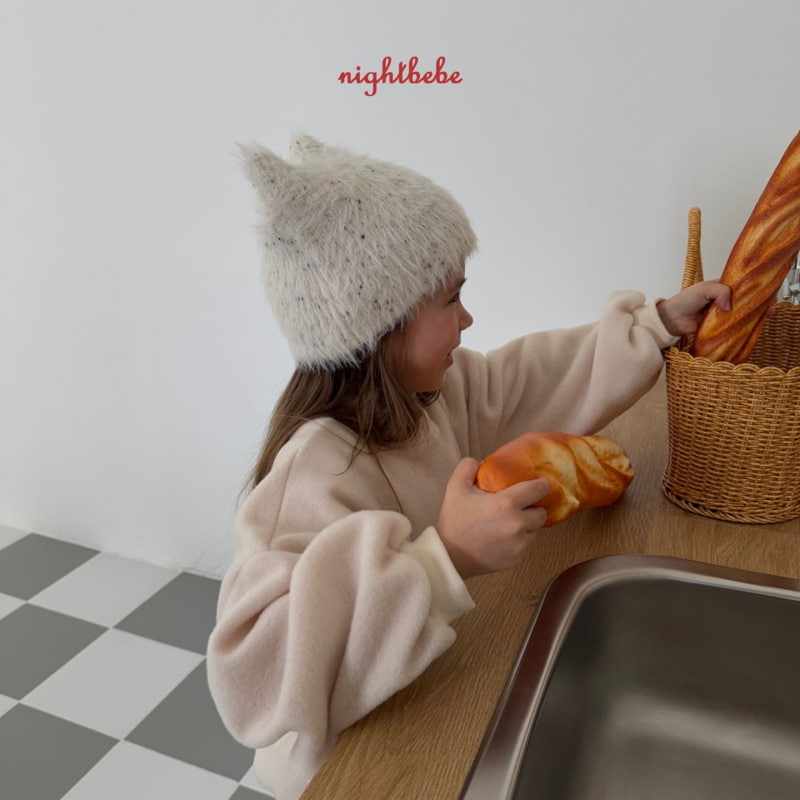 Night Bebe - Korean Children Fashion - #childrensboutique - Meow Cat Beanie - 3