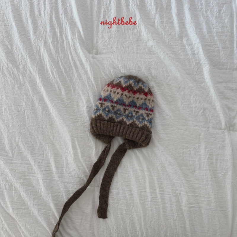 Night Bebe - Korean Children Fashion - #discoveringself - Nordic Knit Beanie - 12