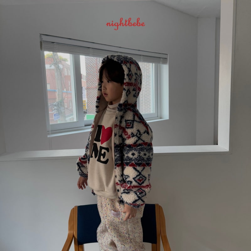 Night Bebe - Korean Children Fashion - #discoveringself - Winter Dumble Hooded Jacket - 6