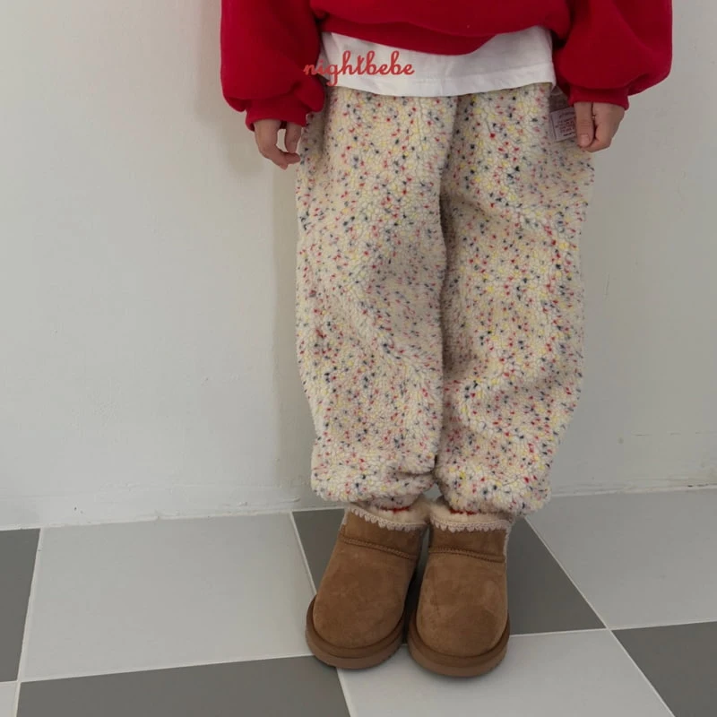 Night Bebe - Korean Children Fashion - #discoveringself - Star Candy Jogger Pants