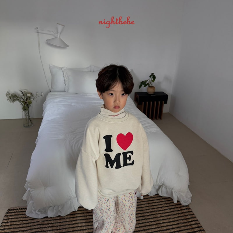 Night Bebe - Korean Children Fashion - #fashionkids - Love Me Sweatshirt