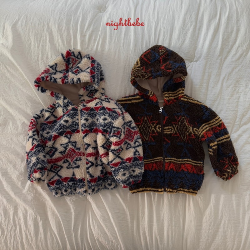 Night Bebe - Korean Children Fashion - #kidzfashiontrend - Winter Dumble Hooded Jacket - 10