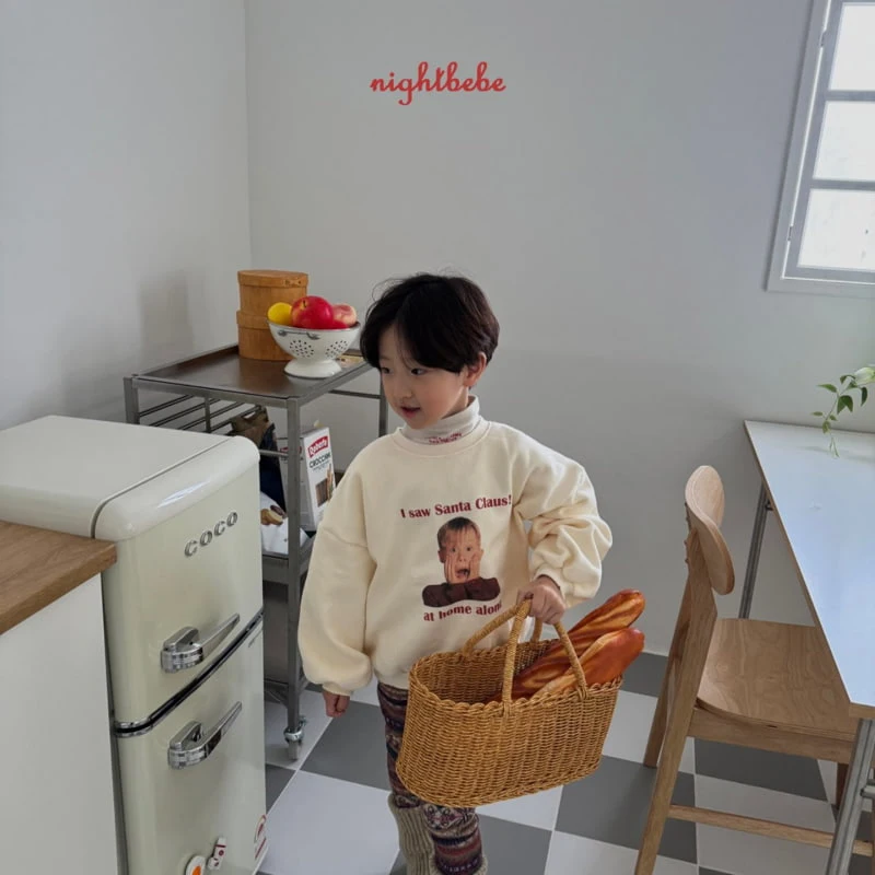 Night Bebe - Korean Children Fashion - #littlefashionista - Alone Sweatshirt