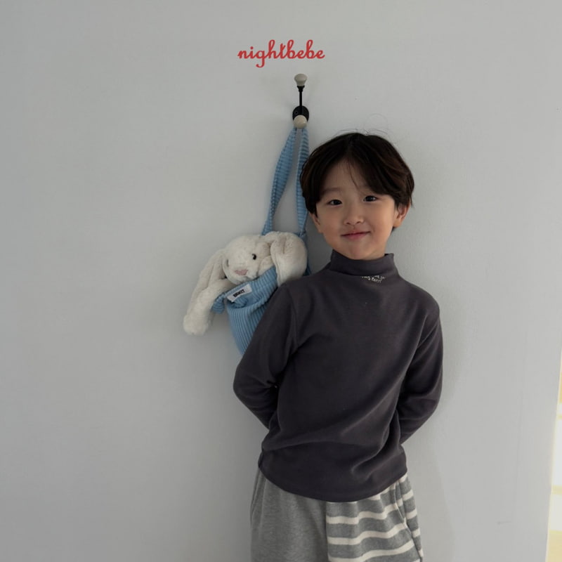 Night Bebe - Korean Children Fashion - #magicofchildhood - Didi Turtleneck Tee - 6