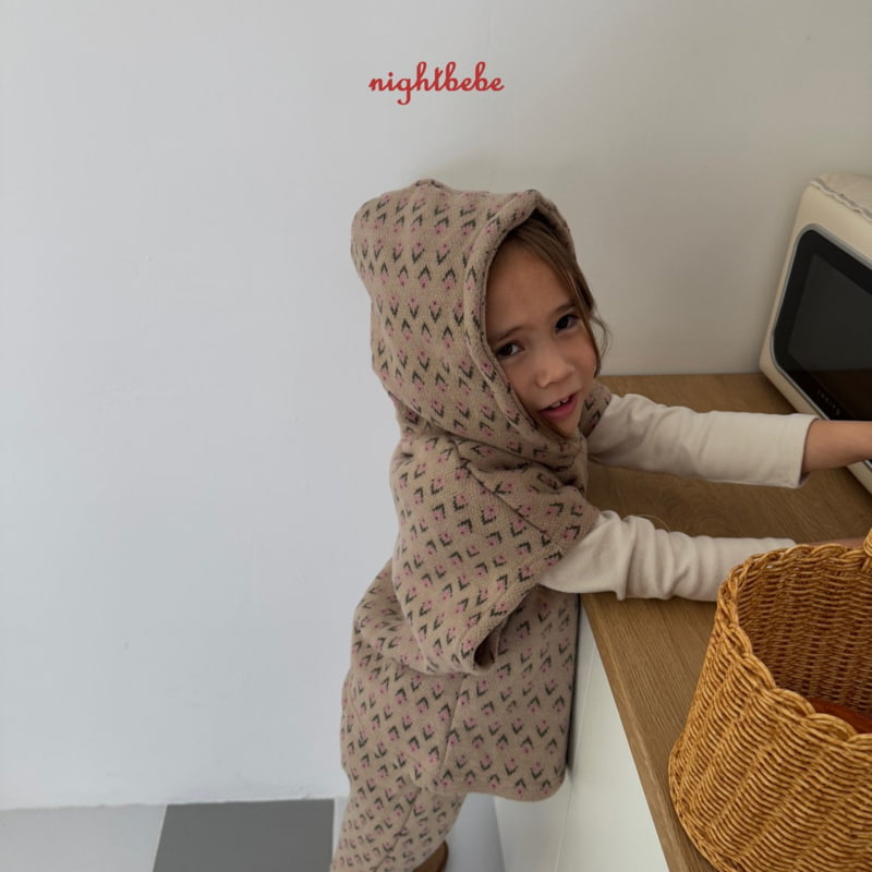 Night Bebe - Korean Children Fashion - #magicofchildhood - Nunu Hooded Cape - 5