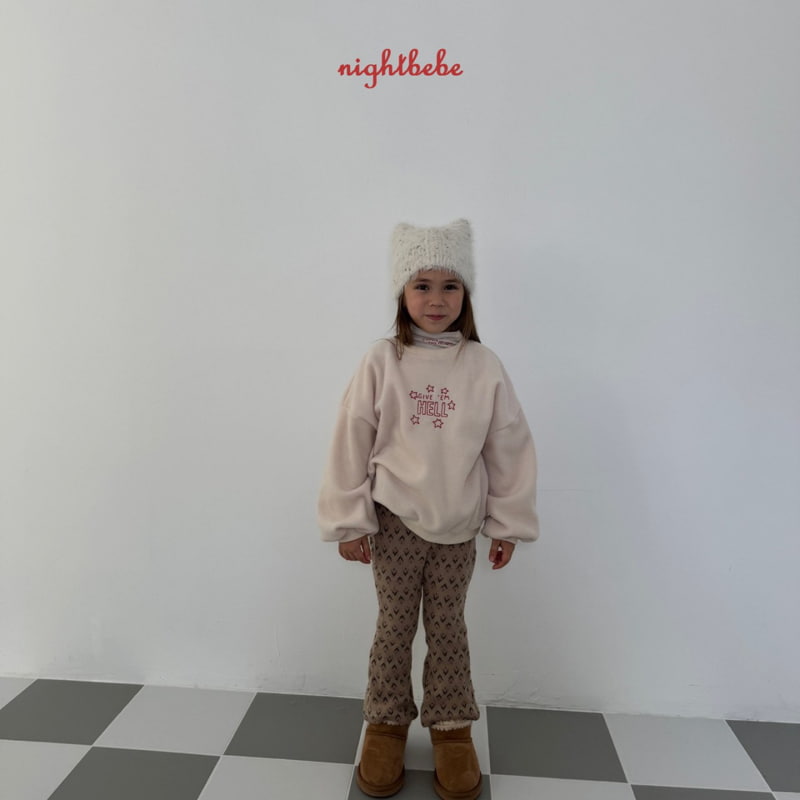 Night Bebe - Korean Children Fashion - #minifashionista - Winter Star Sweatshirt