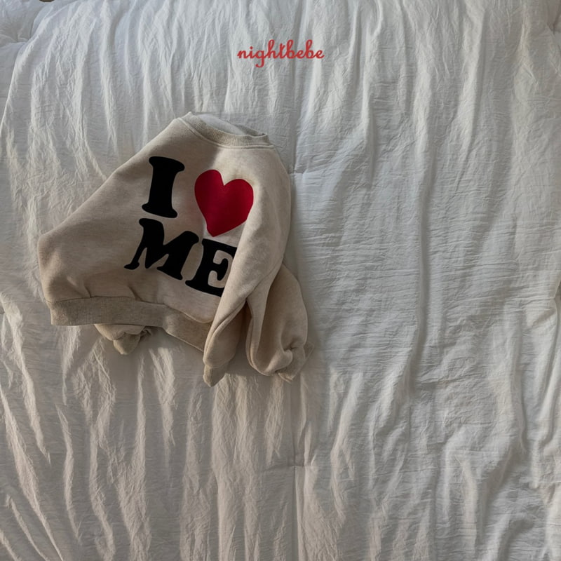 Night Bebe - Korean Children Fashion - #stylishchildhood - Love Me Sweatshirt - 12