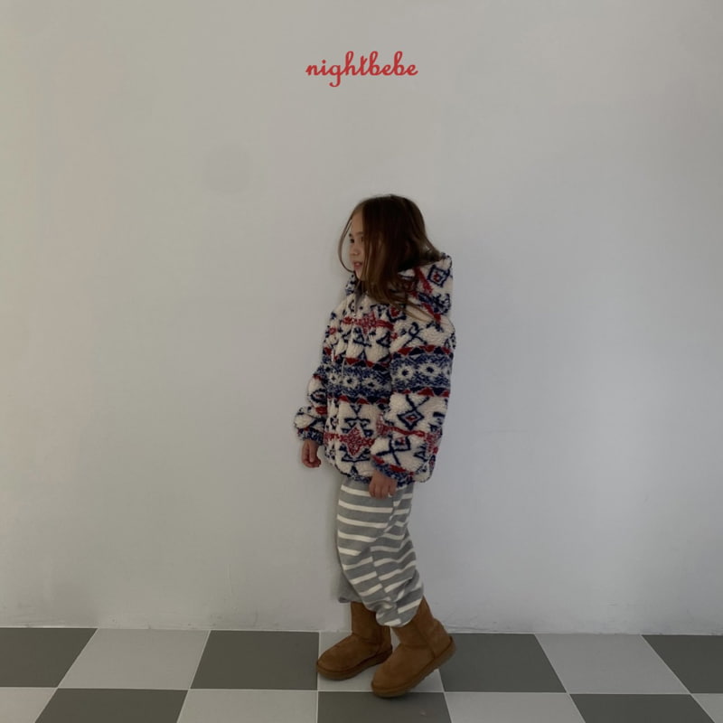 Night Bebe - Korean Children Fashion - #stylishchildhood - Winter Dumble Hooded Jacket - 2