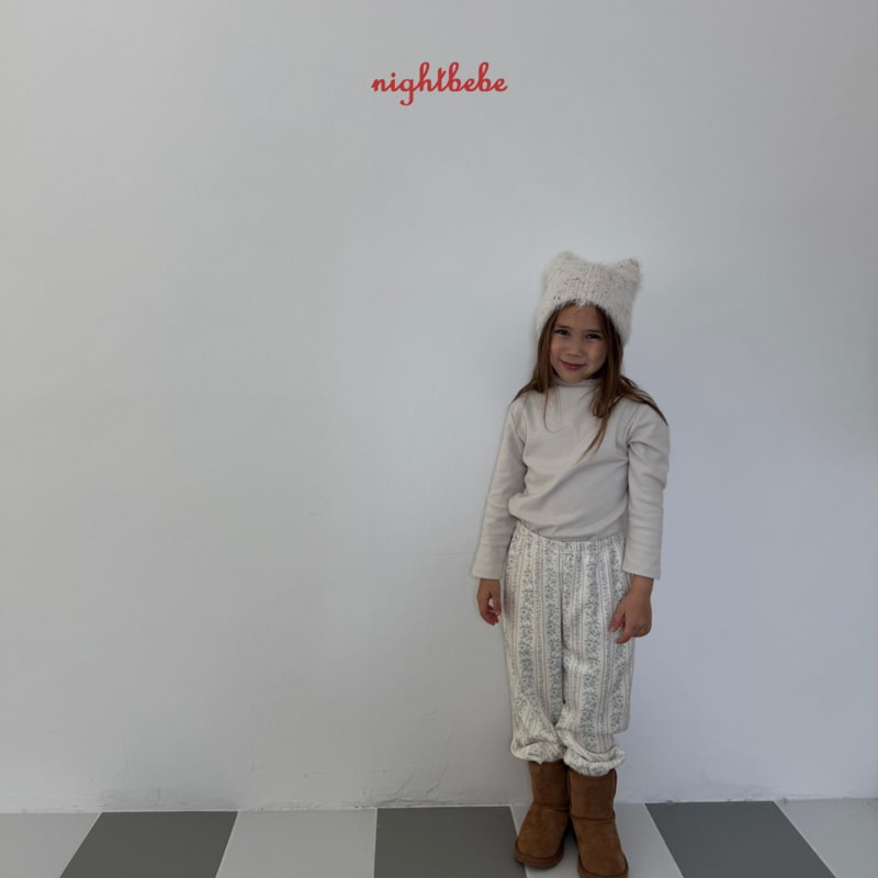 Night Bebe - Korean Children Fashion - #todddlerfashion - Didi Turtleneck Tee - 9