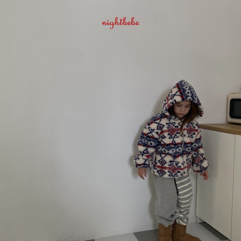 Night Bebe - Korean Children Fashion - #toddlerclothing - Winter Dumble Hooded Jacket