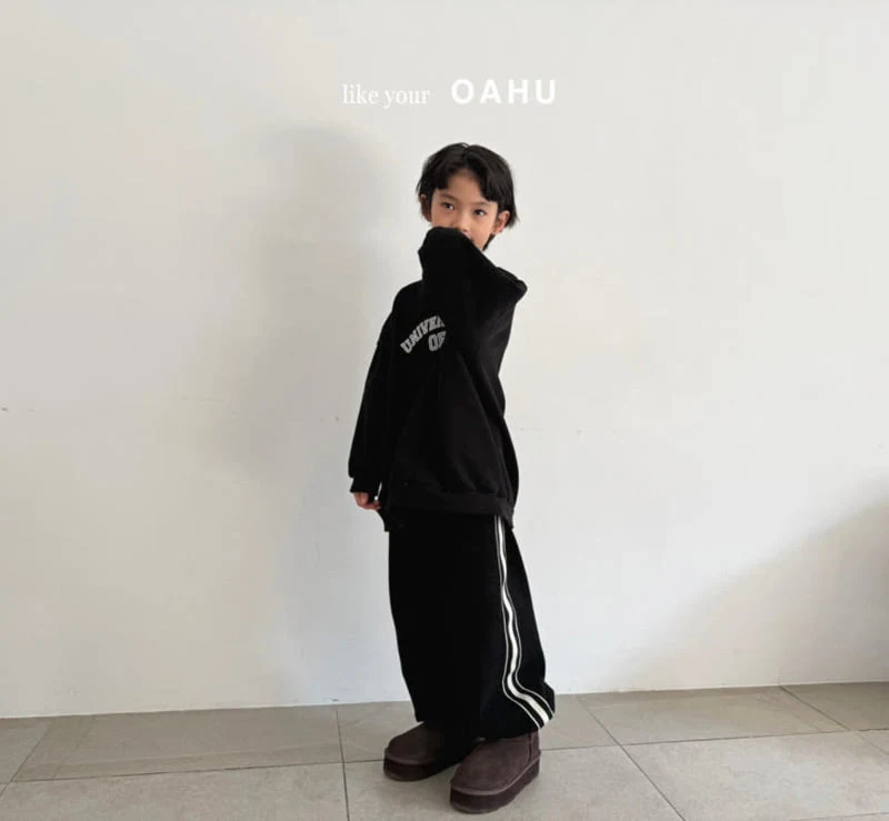 O'Ahu - Korean Children Fashion - #Kfashion4kids - Line Jogger Pants - 6