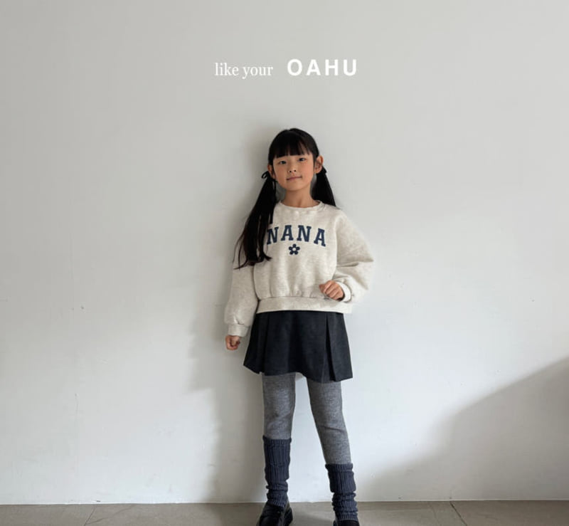 O'Ahu - Korean Children Fashion - #Kfashion4kids - Nana Short Sweatshirts - 5