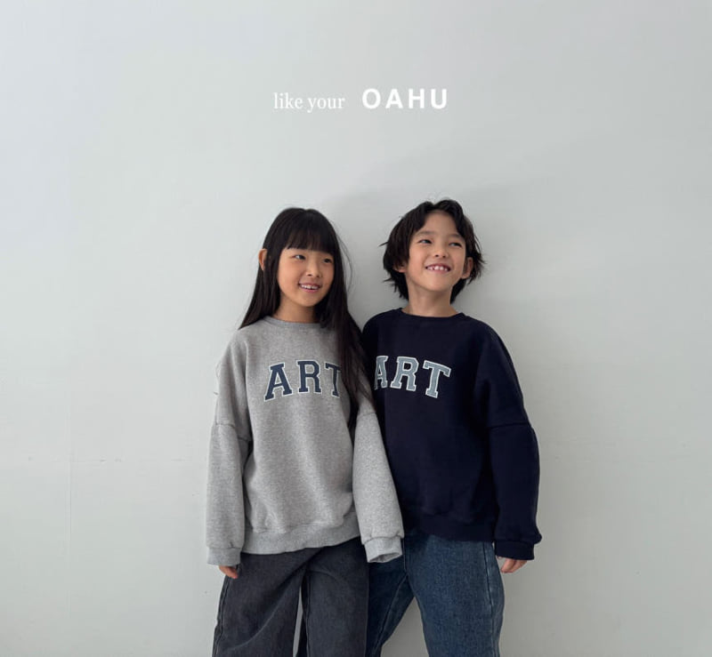 O'Ahu - Korean Children Fashion - #childofig - Art Sweatshirts - 8