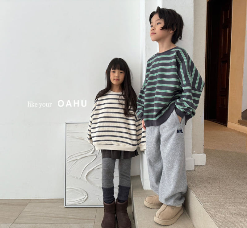 O'Ahu - Korean Children Fashion - #childofig - NY Terry Jogger Pants - 6