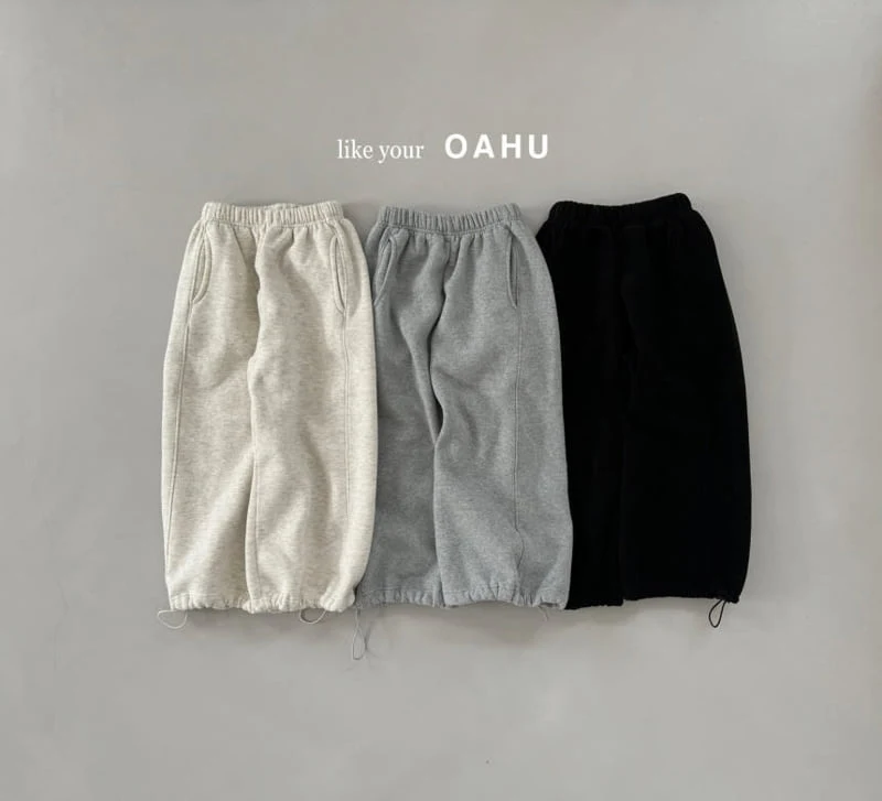 O'Ahu - Korean Children Fashion - #childofig - Winter Have String Pants