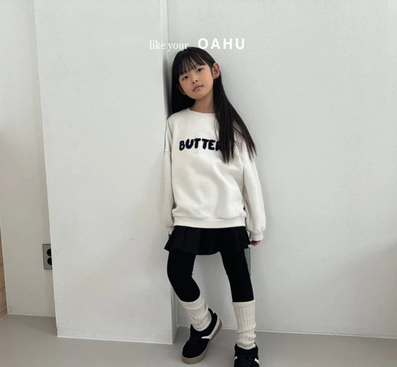 O'Ahu - Korean Children Fashion - #childrensboutique - Butter Boucle Sweatshirts - 5