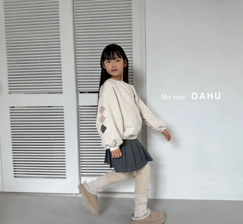 O'Ahu - Korean Children Fashion - #childrensboutique - Argyle Sweatshirts - 3