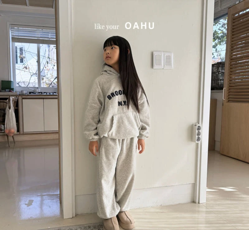 O'Ahu - Korean Children Fashion - #childrensboutique - NY Terry Jogger Pants - 8