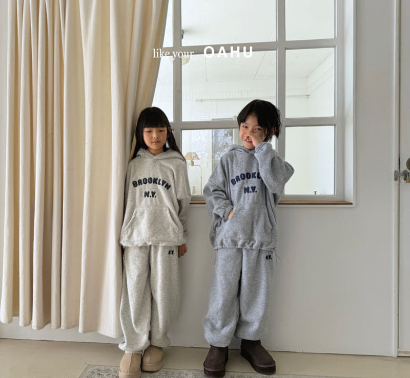 O'Ahu - Korean Children Fashion - #designkidswear - NY Terry Jogger Pants - 9