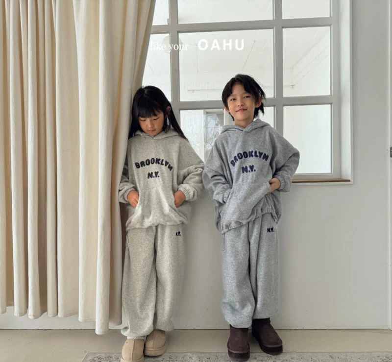 O'Ahu - Korean Children Fashion - #designkidswear - Brooklyn Terry Hoody - 8