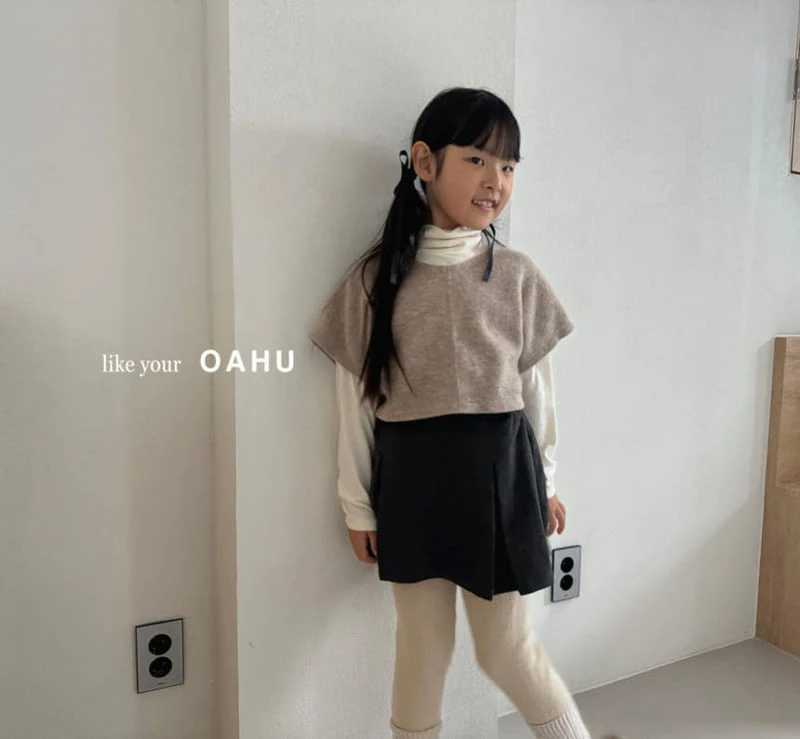 O'Ahu - Korean Children Fashion - #designkidswear - Wool Basic Turtleneck Tee - 5