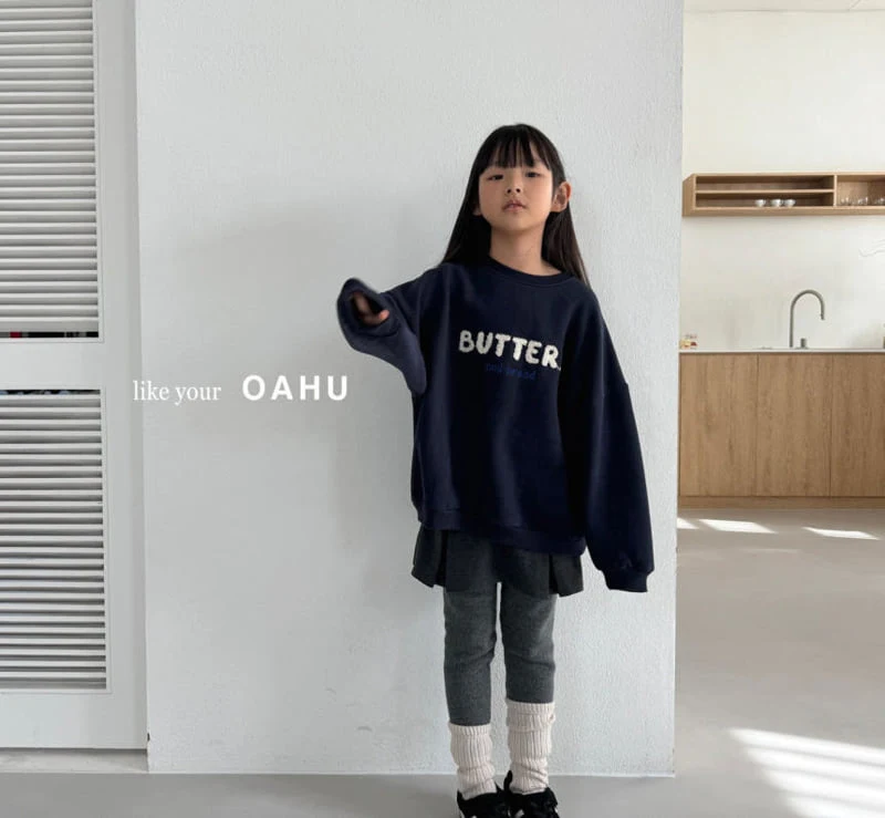 O'Ahu - Korean Children Fashion - #discoveringself - Butter Boucle Sweatshirts - 7