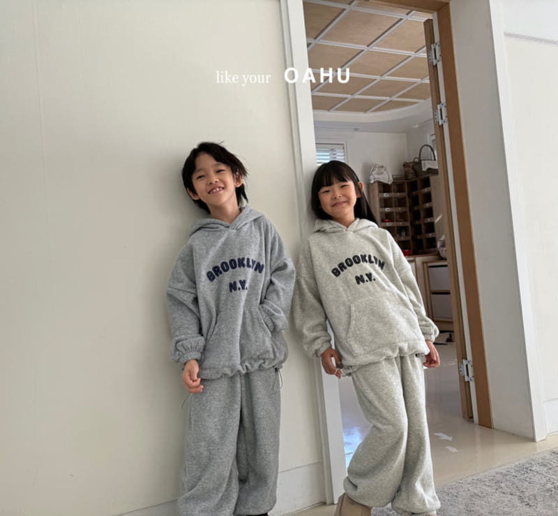 O'Ahu - Korean Children Fashion - #discoveringself - NY Terry Jogger Pants - 10