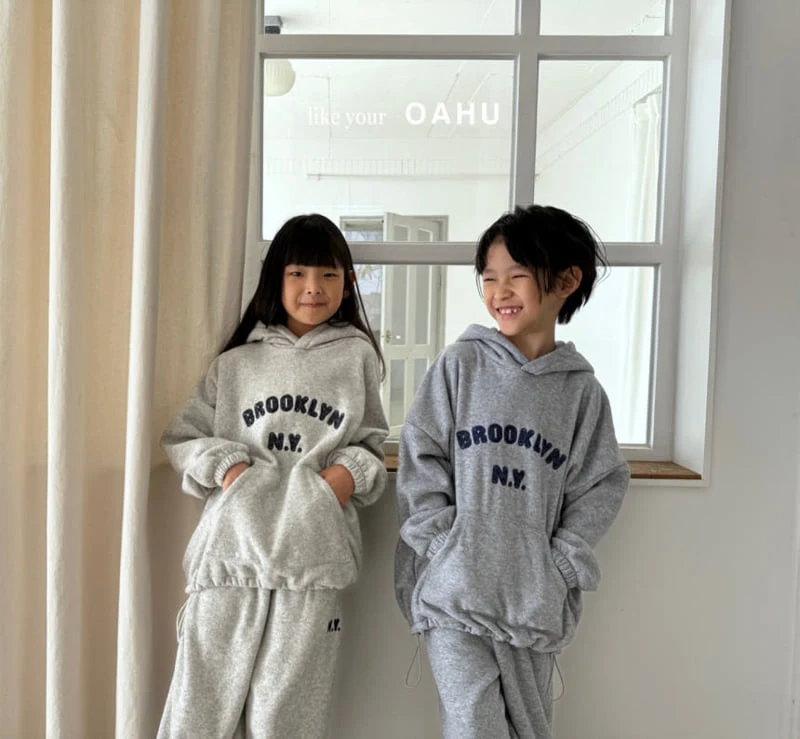 O'Ahu - Korean Children Fashion - #discoveringself - Brooklyn Terry Hoody - 9