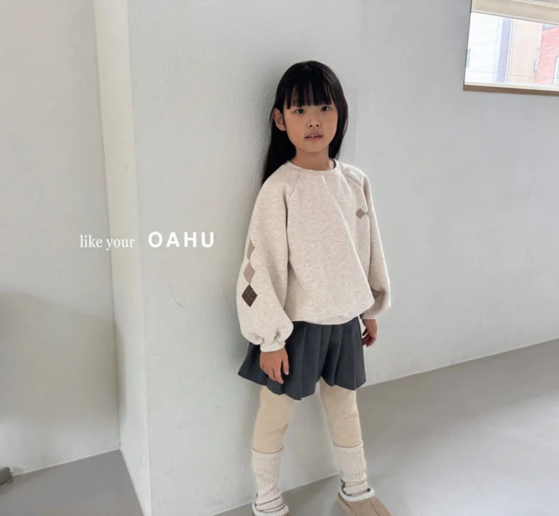 O'Ahu - Korean Children Fashion - #fashionkids - Argyle Sweatshirts - 6