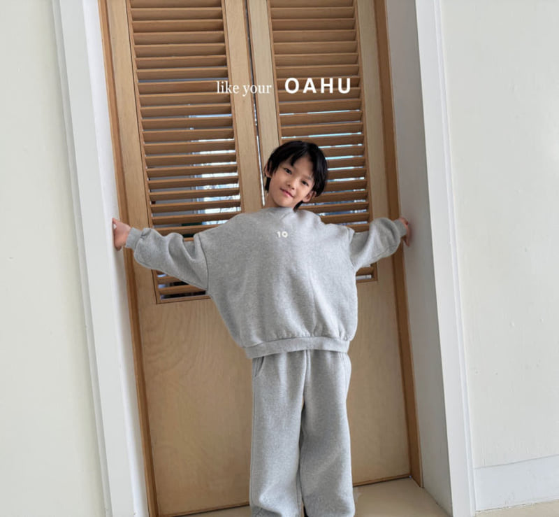 O'Ahu - Korean Children Fashion - #fashionkids - Ten Embroidery Sweatshirts - 5