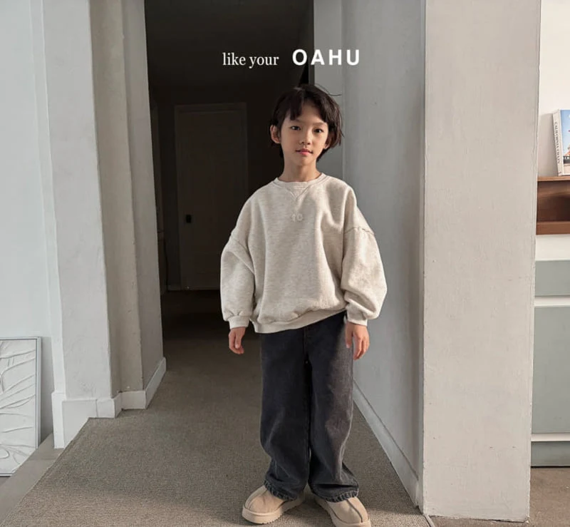 O'Ahu - Korean Children Fashion - #kidsshorts - Ray Wide Denim Pants - 8