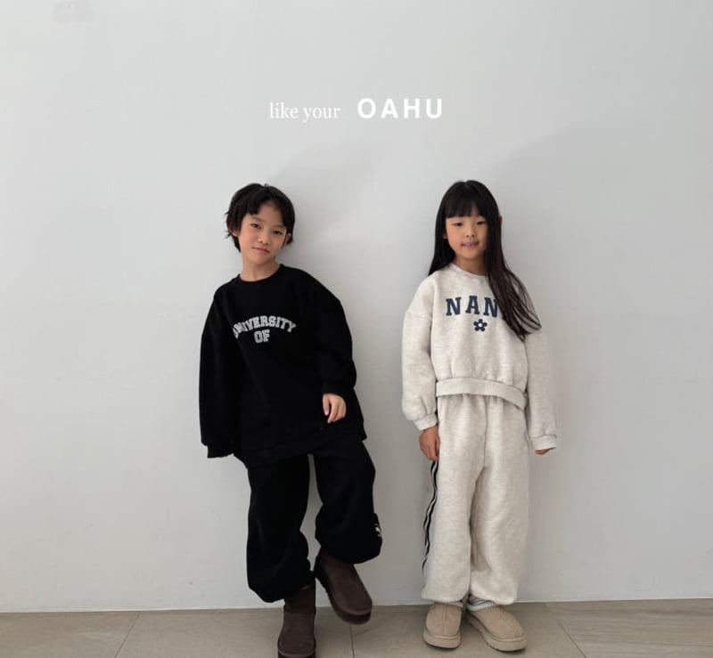 O'Ahu - Korean Children Fashion - #kidsshorts - Line Jogger Pants - 3