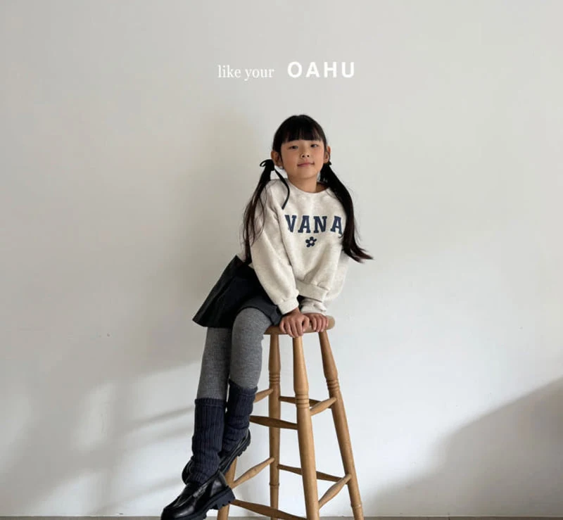 O'Ahu - Korean Children Fashion - #kidsshorts - Nana Short Sweatshirts - 2