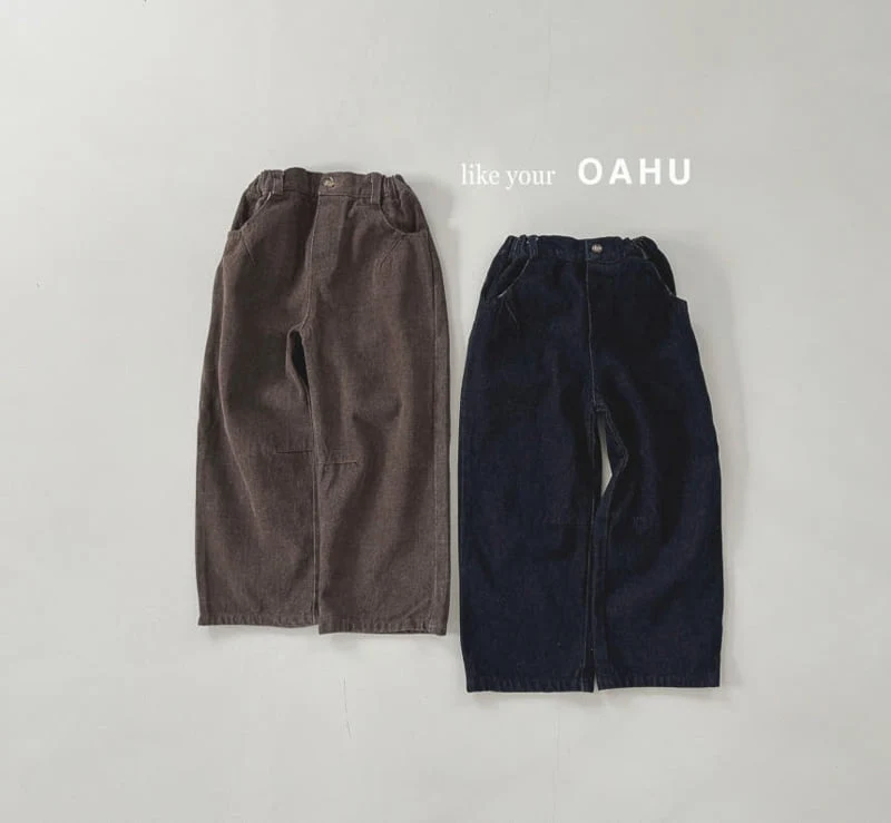 O'Ahu - Korean Children Fashion - #kidsshorts - Tindas Denim Pants