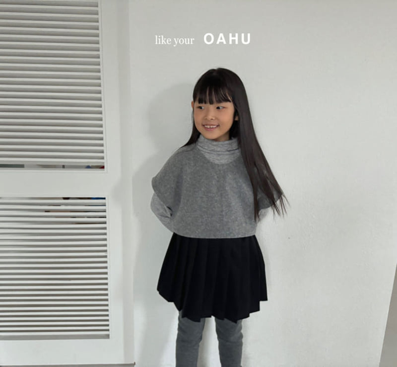 O'Ahu - Korean Children Fashion - #kidsshorts - Howl Pleated Skirt - 10