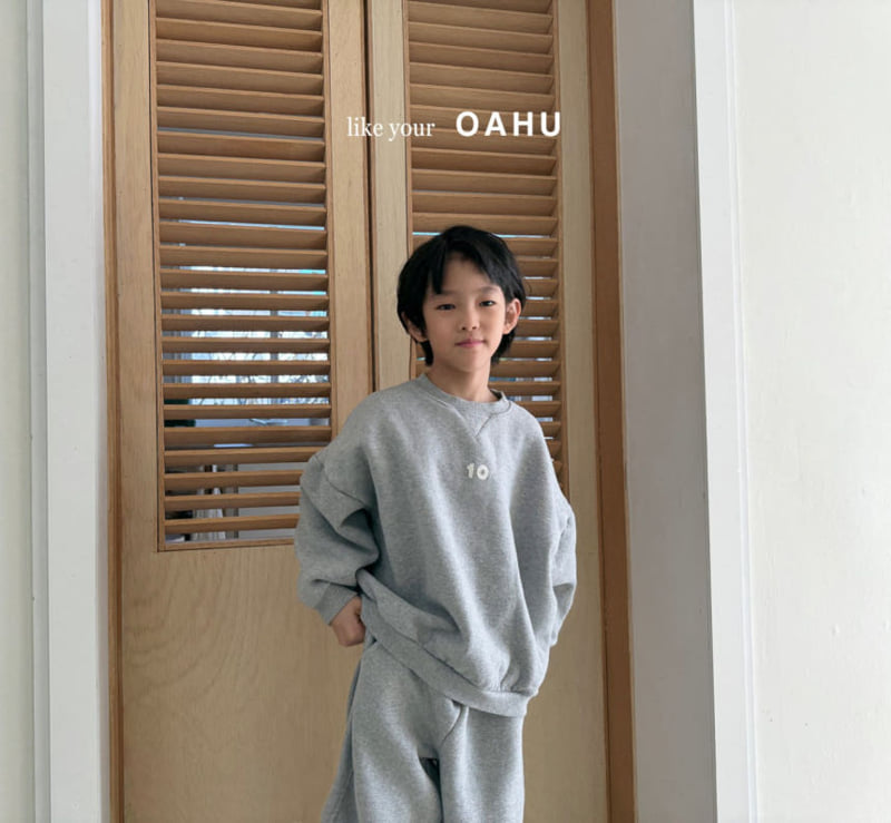 O'Ahu - Korean Children Fashion - #kidsshorts - Ten Embroidery Sweatshirts - 6