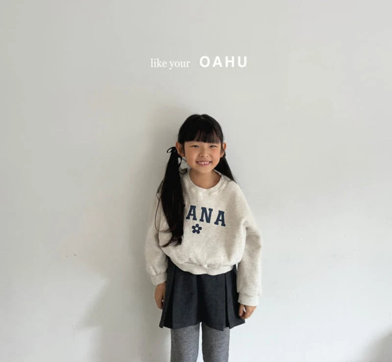 O'Ahu - Korean Children Fashion - #kidsstore - Nana Short Sweatshirts - 3