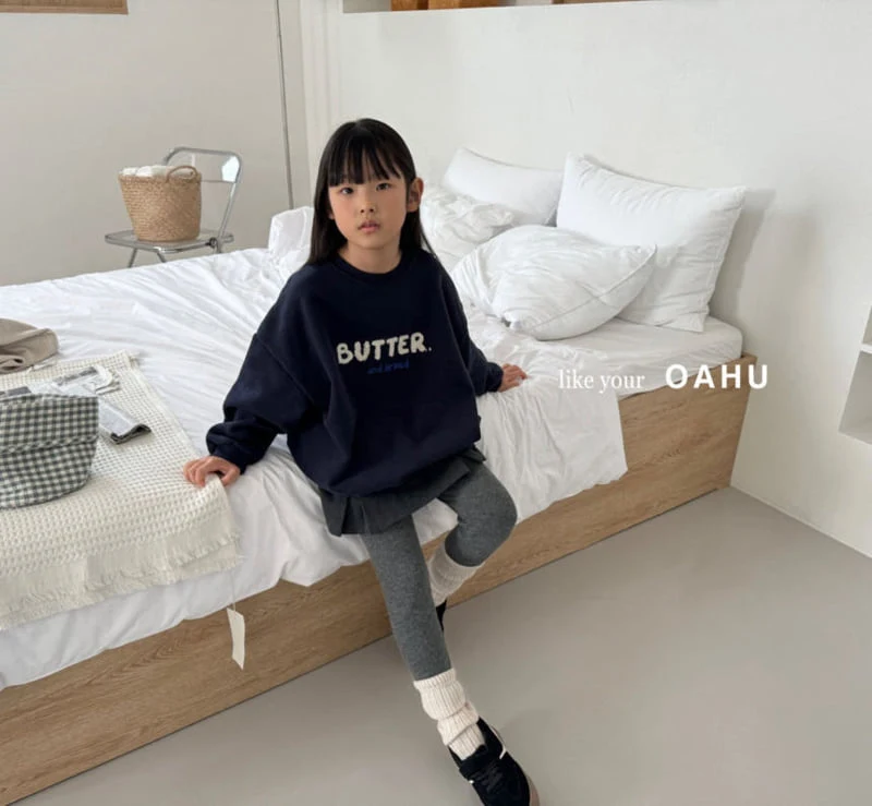 O'Ahu - Korean Children Fashion - #kidzfashiontrend - Butter Boucle Sweatshirts - 11