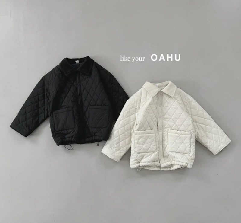 O'Ahu - Korean Children Fashion - #kidzfashiontrend - Musk Quilting Jumper