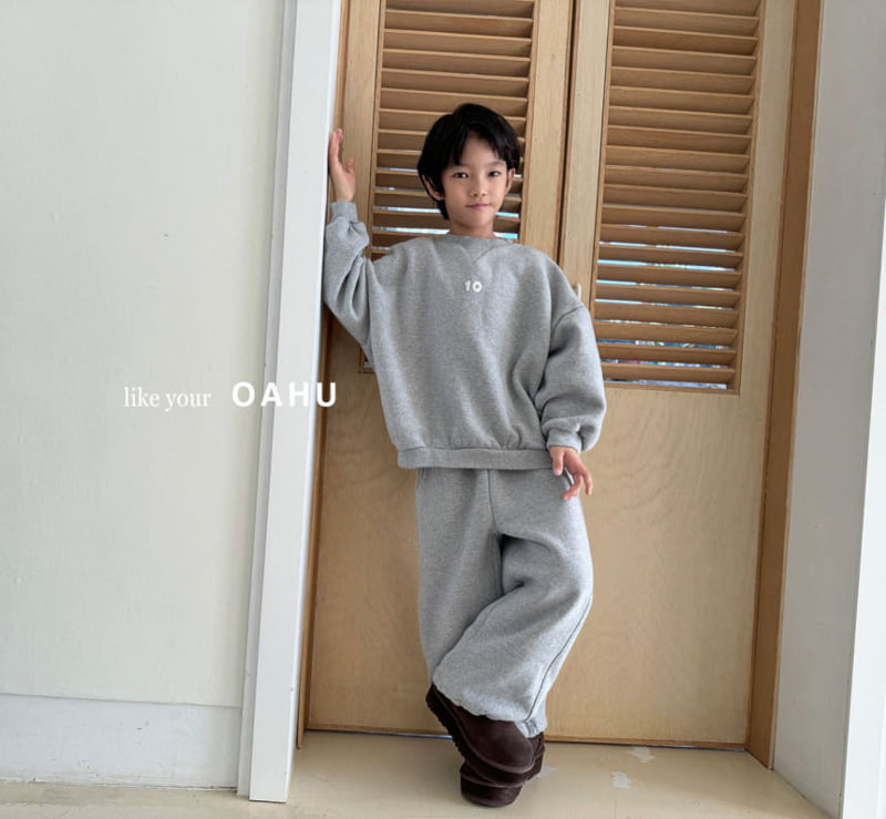 O'Ahu - Korean Children Fashion - #kidzfashiontrend - Ten Embroidery Sweatshirts - 8