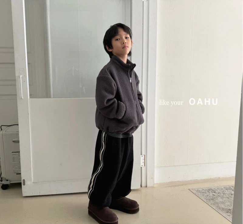 O'Ahu - Korean Children Fashion - #littlefashionista - Line Jogger Pants - 7