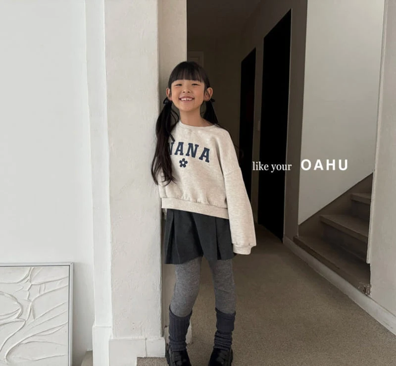 O'Ahu - Korean Children Fashion - #magicofchildhood - Nana Short Sweatshirts - 7